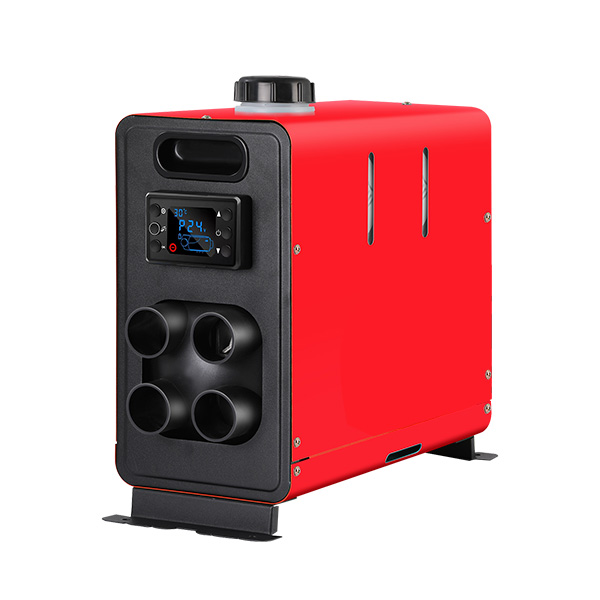 Vertical parking heater integrated unit
