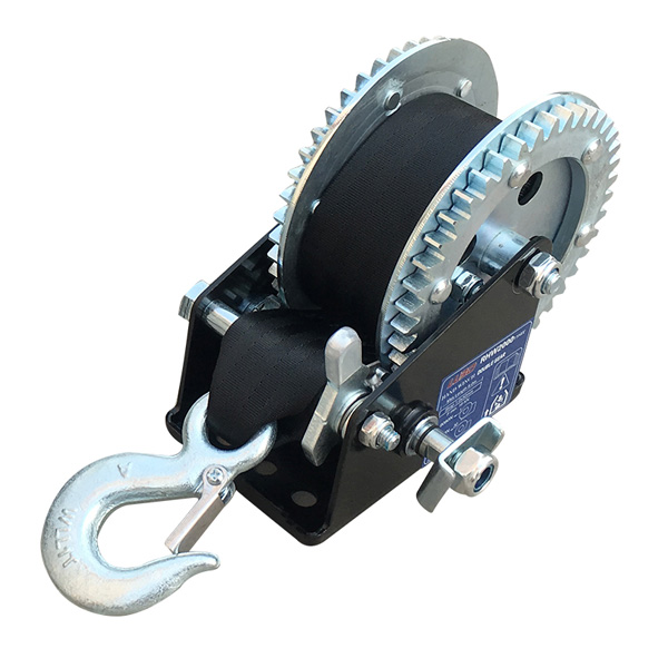 2000 lb Webbing Hand Winch