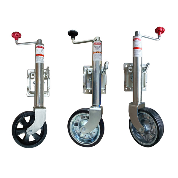 Australian Style Top Crank 8-inch Guide Wheel Jack